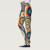 Kleurrijke Bullseyes Leggings (Links)