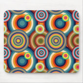 Kleurrijke Bullseyes Muismat (Voorkant)