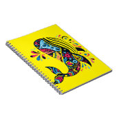 Kleurrijke bultrug notitieboek (Rechterzijde)