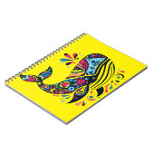 Kleurrijke bultrug notitieboek (Linkerzijde)