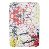 Kleurrijke burst: een spel van willekeurige spette badmat (Voorkant Verticaal)