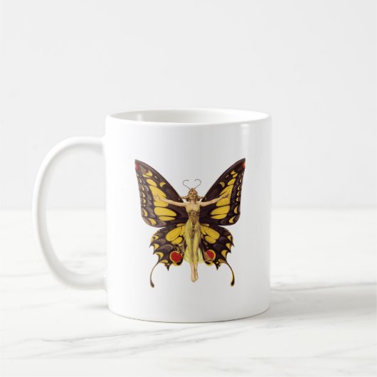 Kleurrijke Butterfly Design Mok (Links)