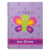 Kleurrijke Butterfly-laptop op maat Notitieboek (Voorkant)