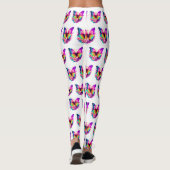 Kleurrijke Butterfly ontwerp Leggings (Achterkant)