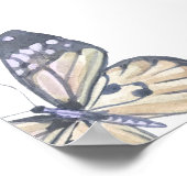 Kleurrijke Butterfly Pacifier Hunt Baby shower spe Poster (Hoek)