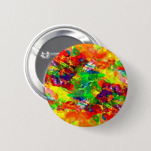 Kleurrijke Button (Voorkant /achterkant)