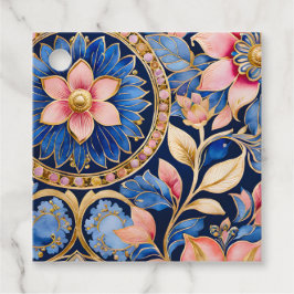 Kleurrijke Byzantijnse juweelkunst cadeaukaartjes Bedankjes Labels