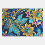 Kleurrijke Byzantijnse kunst inpakken papieren vel (Voorkant 2)