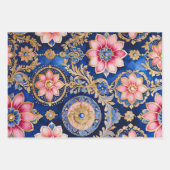 Kleurrijke Byzantijnse kunst inpakken papieren vel (Voorkant 3)