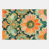 Kleurrijke Byzantijnse kunst inpakken papieren vel (Voorkant 3)