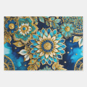 Kleurrijke Byzantijnse kunst inpakken papieren vel (Voorkant 2)