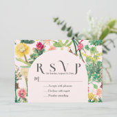 Kleurrijke  Cactus Collectie Kaart (Staand voorkant)