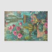 KLEURRIJKE CACTUS EN SUCCULENTEN DECOUPAGE TISSUEPAPIER (Voorkant)