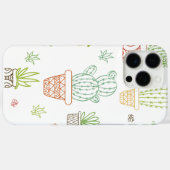 Kleurrijke Cactus Indoor Pot Planten Case-Mate iPhone Case (Achterkant (horizontaal))
