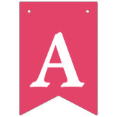 Kleurrijke Cactus Llama Fun Verjaardagsfeest Vlaggetjes (Derde vlag)