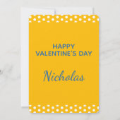 Kleurrijke Cactus moderne leuke Valentijn Kaart (Achterkant)