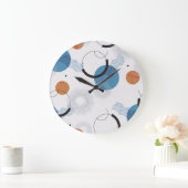 Kleurrijke cactus: Schattige naadloos patroon Grote Klok (Huis)