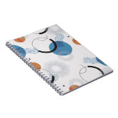 Kleurrijke cactus: Schattige naadloos patroon Notitieboek (Rechterzijde)