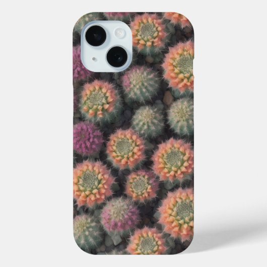 Kleurrijke Cactus Telefoonhoes Case-Mate iPhone Case (Achterkant)