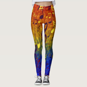 kleurrijke cadans leggings