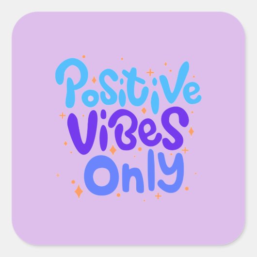 KLEURRIJKE CADEAU MAMA ZUSTER BAAS LERAAR VRIEND VIERKANTE STICKER (Voorkant)