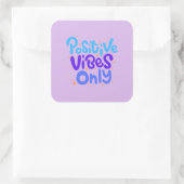 KLEURRIJKE CADEAU MAMA ZUSTER BAAS LERAAR VRIEND VIERKANTE STICKER (Tas)