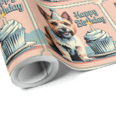 Kleurrijke Cairn Terrier Cadeaupapier (Rol Hoek)