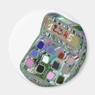 Kleurrijke calculator2 magneet