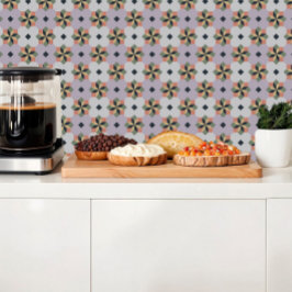 Kleurrijke caleidoscopische hydraulische tegels tegeltje