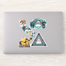 KLEURRIJKE California Decal Set