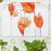 Kleurrijke California Poppies Keukendoek Theedoek (Gevouwen)