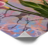 Kleurrijke Calla Lilies Poster (Hoek)