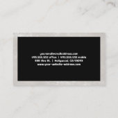 Kleurrijke cameralens Shutter Visitekaartje (Achterkant)