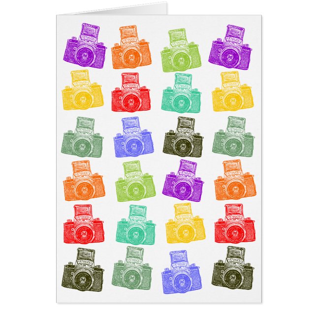 Kleurrijke Camera's (Voorkant)