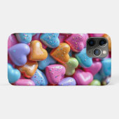 Kleurrijke Candy Love Hearts Case-Mate iPhone Case (Achterkant (horizontaal))