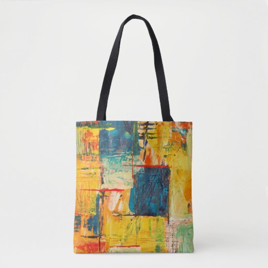 kleurrijke Canvas tas (Voorkant)