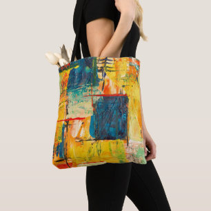 kleurrijke Canvas tas