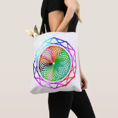 Kleurrijke Canvas tas (Dichtbij)