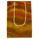 Kleurrijke Canyon Aardse Natuurlijke Zuidwestelijk Medium Cadeauzakje (Achterkant)