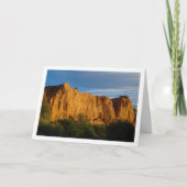 Kleurrijke Canyon Landschap Kaart (Voorkant)