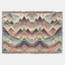 Kleurrijke canyons deken