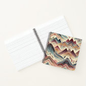 Kleurrijke canyons notitieboek (Binnen)