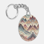 Kleurrijke canyons sleutelhanger (Voorkant Links)