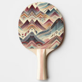 Kleurrijke canyons tafeltennisbatje (Achterkant)