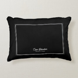 Kleurrijke Cape Sebastian Oregon Coast Art Accent Kussen