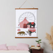 Kleurrijke Carnaval Festival Thema Dieren Grote To Hangend Wandkleed (Slaapkamer)