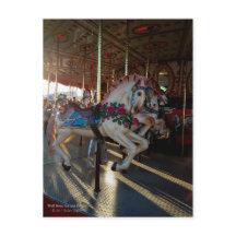 Kleurrijke Carrousel Paarden / Carnaval Ride /