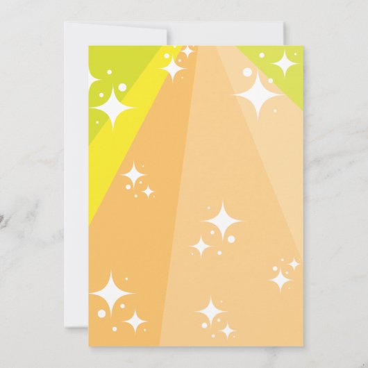 Kleurrijke Cartoon Ballonnen Sparkles Verjaardagsf Kaart (Achterkant)