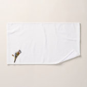 Kleurrijke cartoon, geel en bruine maag bad handdoek (Handdoek)