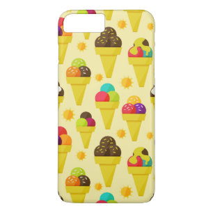Kleurrijke Cartoon Ice Cream Cones Case-Mate iPhone Case